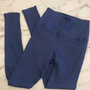 Carbon38 ribbed 7/8 leggings